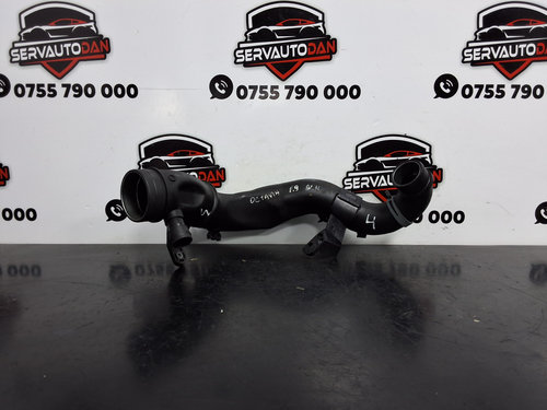 Furtun intercooler Skoda Octavia (1996-2010) 1.9 Motorina 2004, 1J0129654S