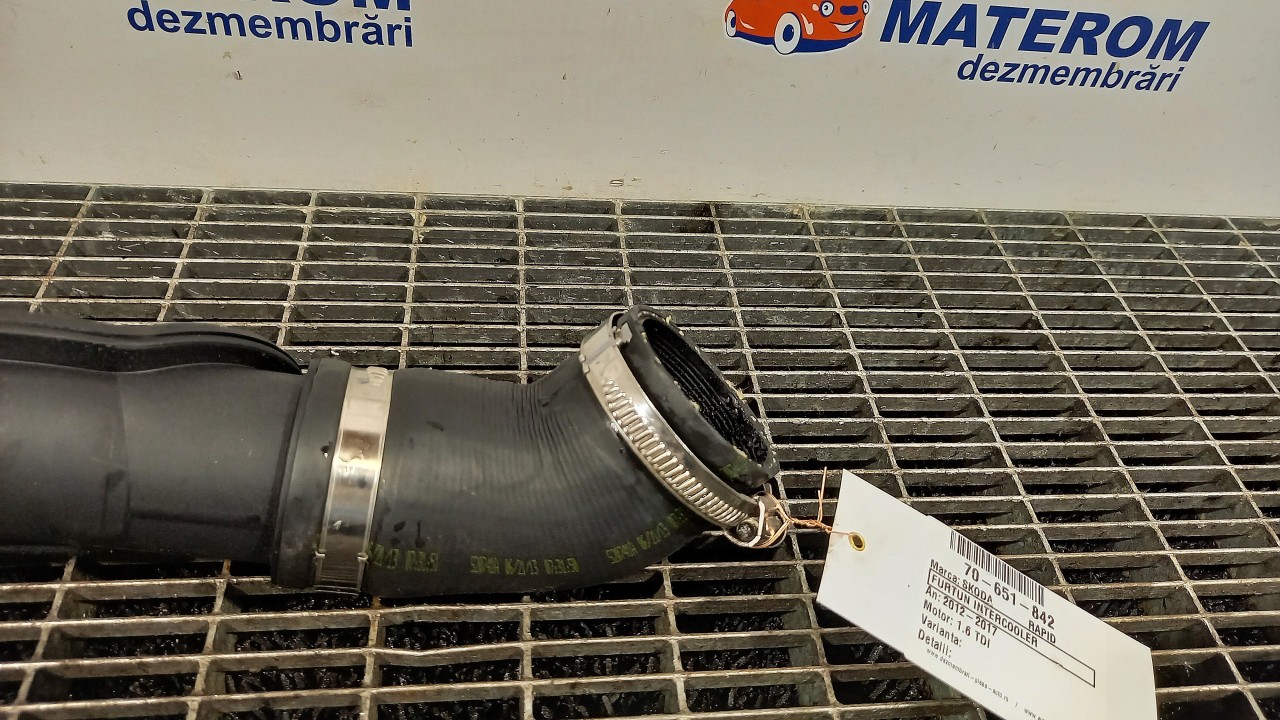 FURTUN INTERCOOLER SKODA RAPID RAPID 1.6 TDI - (2012 2017)