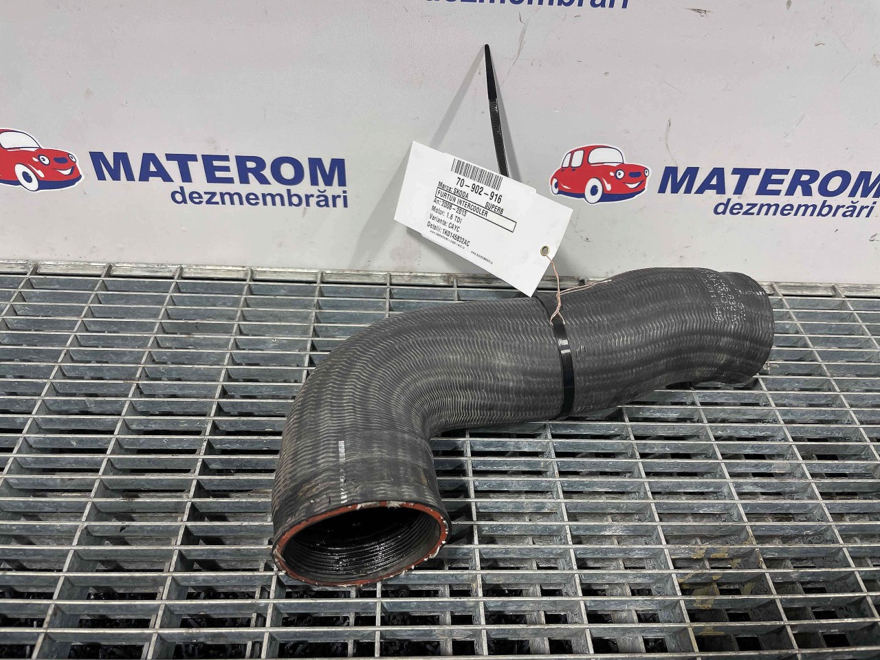 FURTUN INTERCOOLER SKODA SUPERB 1.6 TDI - (2008 2013)