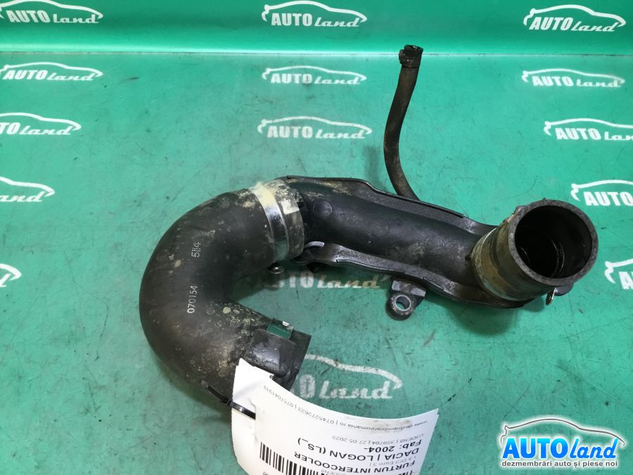 Furtun Intercooler Turbo 1.5 DCI Euro 3 Dacia LOGAN LS 2004