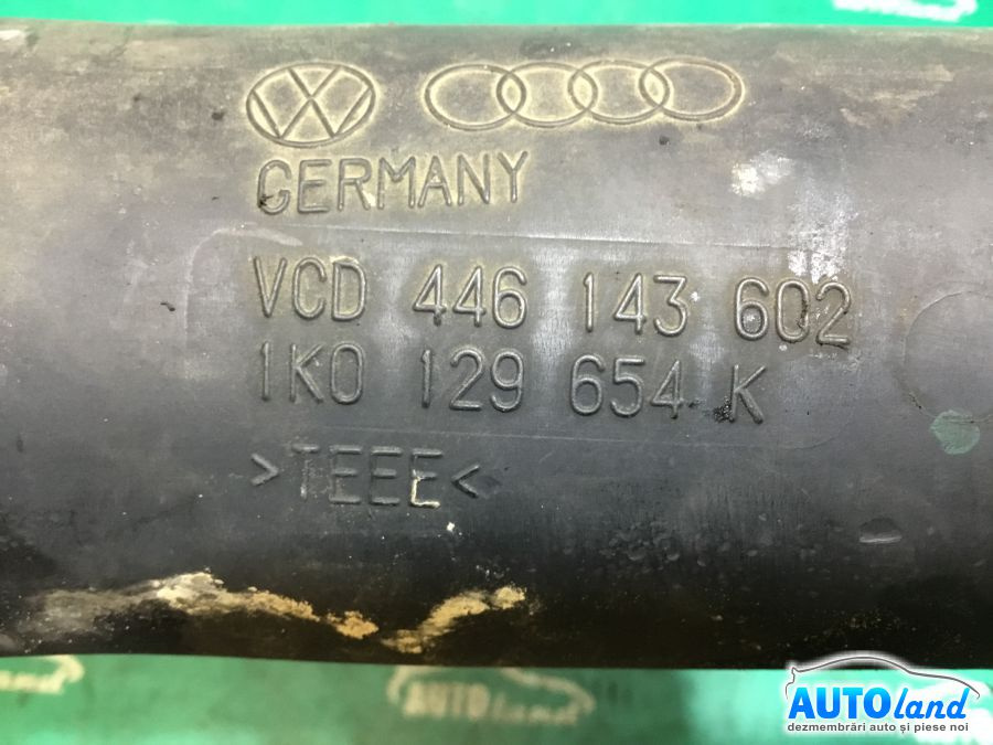 Furtun Intercooler Turbo 1k0129654k Volkswagen GOLF V 1K1 2003