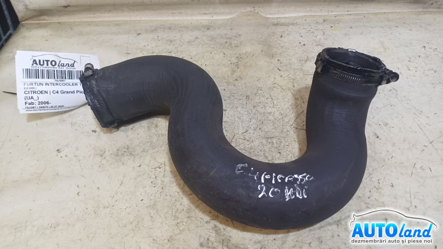 Furtun Intercooler Turbo 2.0 HDI Citroen C4 Grand Picasso UA 2006