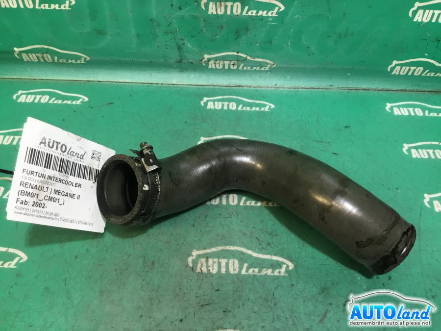 Furtun Intercooler Turbo 8200522977 1.9 DCI Renault MEGANE II BM0/1 ,CM0/1 2002