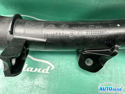 Furtun Intercooler Turbo 9810958380 1.5 HDI Peugeot 508 2010