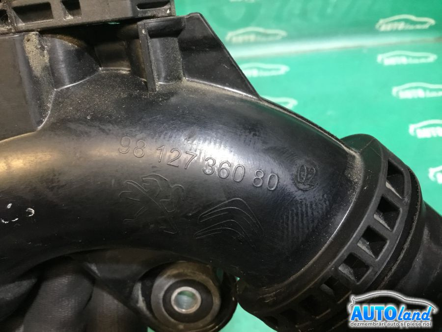 Furtun Intercooler Turbo 9812736080 1.2 Benzina Peugeot 308 4A ,4C 2007
