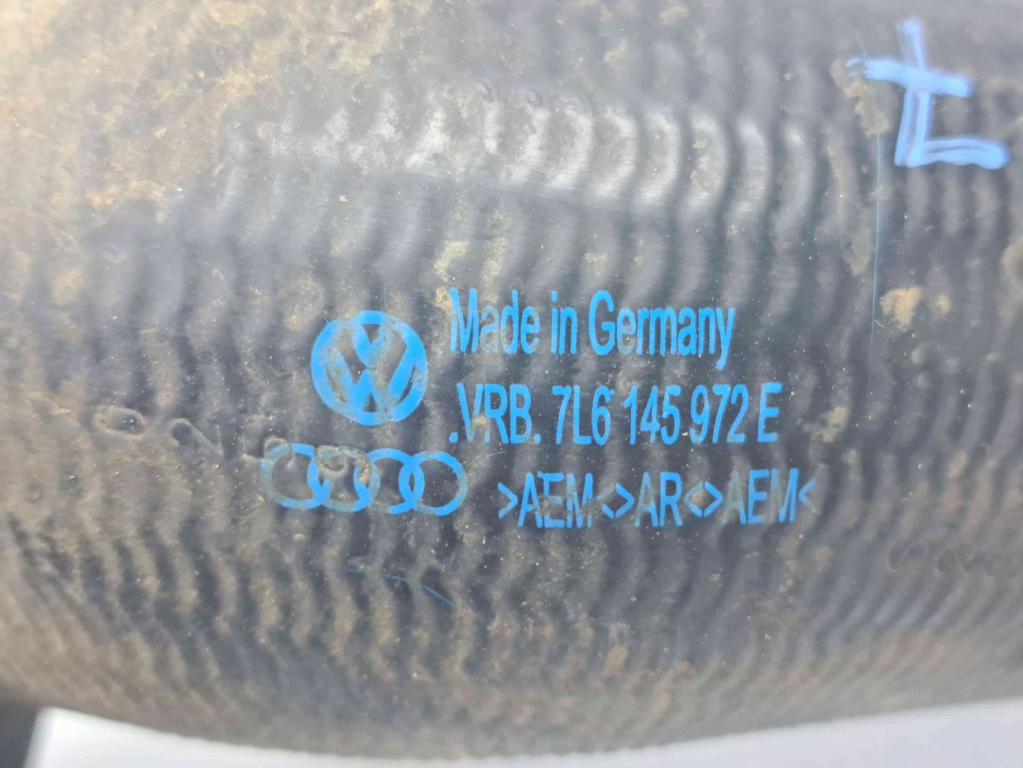 Furtun intercooler Volkswagen Touareg (7LA, 7L6) [Fabr 2003-2010] 7L6145972E 3.0 TDI BKS 3.0 TDI BKS 165KW / 224CP