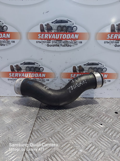 Furtun intercooler Volkswagen Touran (2003-2006) 1.4 Benzina 2006, 1K0145834P