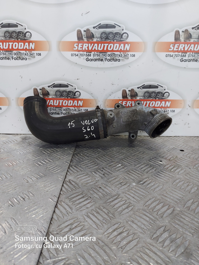 Furtun intercooler Volvo S60 (2000-2010) 2.4 Motorina 2005, 08631538