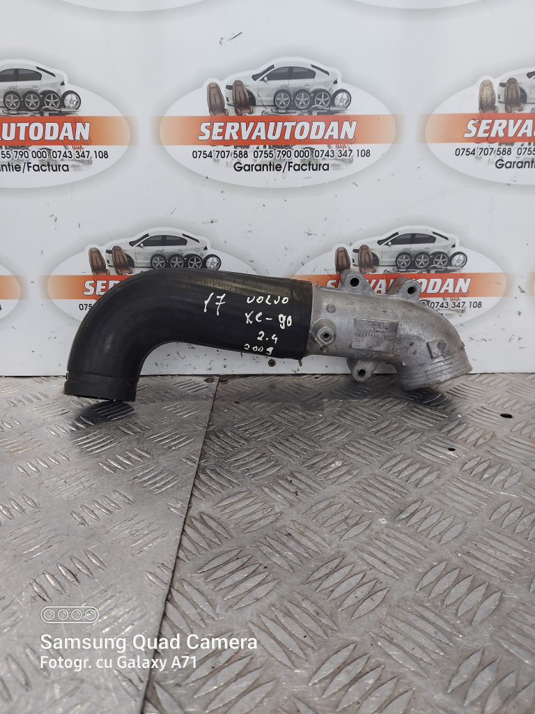 Furtun intercooler Volvo XC60 (2008-2013) 2.4 Motorina 2008, 08631538