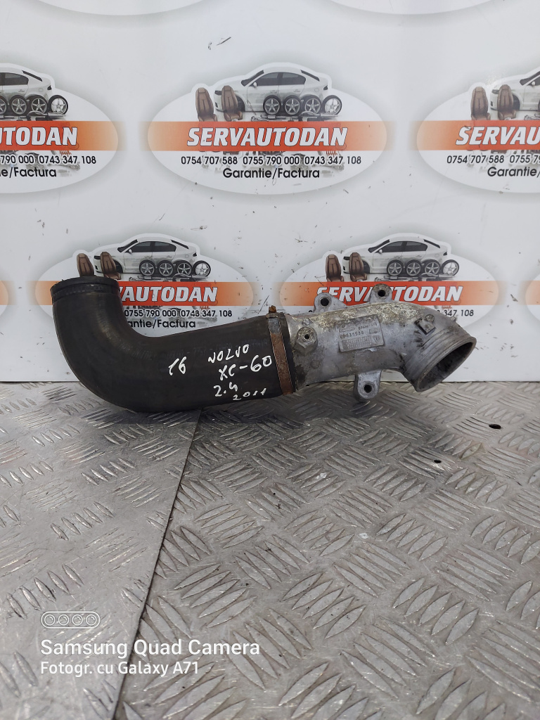 Furtun intercooler Volvo XC60 (2008-2013) 2.4 Motorina 2011, 08631538