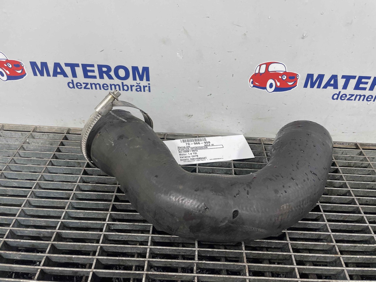 FURTUN INTERCOOLER VW GOLF VI 1.6 TDI - (2008 2012)