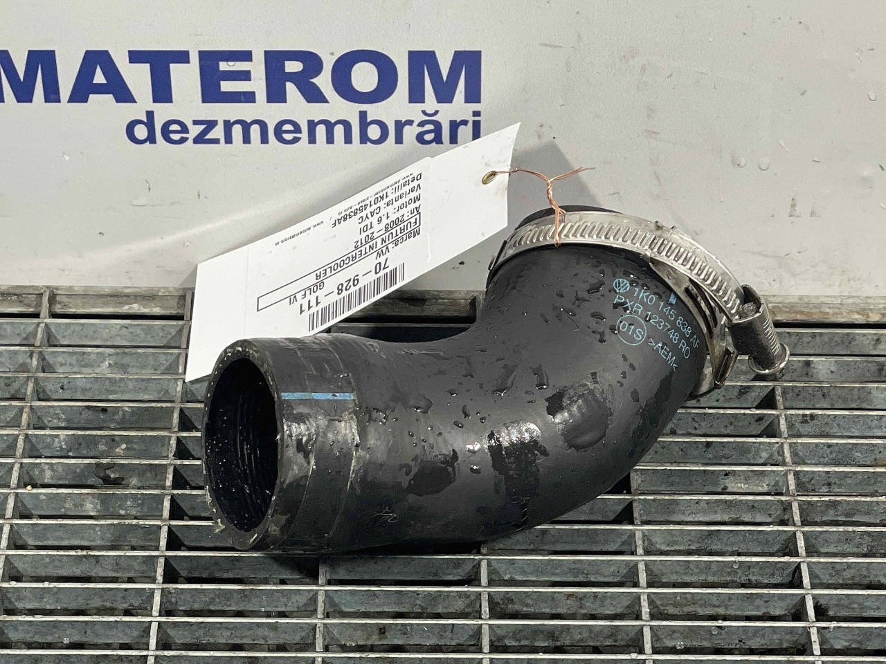 FURTUN INTERCOOLER VW GOLF VI GOLF VI 1.6 TDI - (2008 2012)
