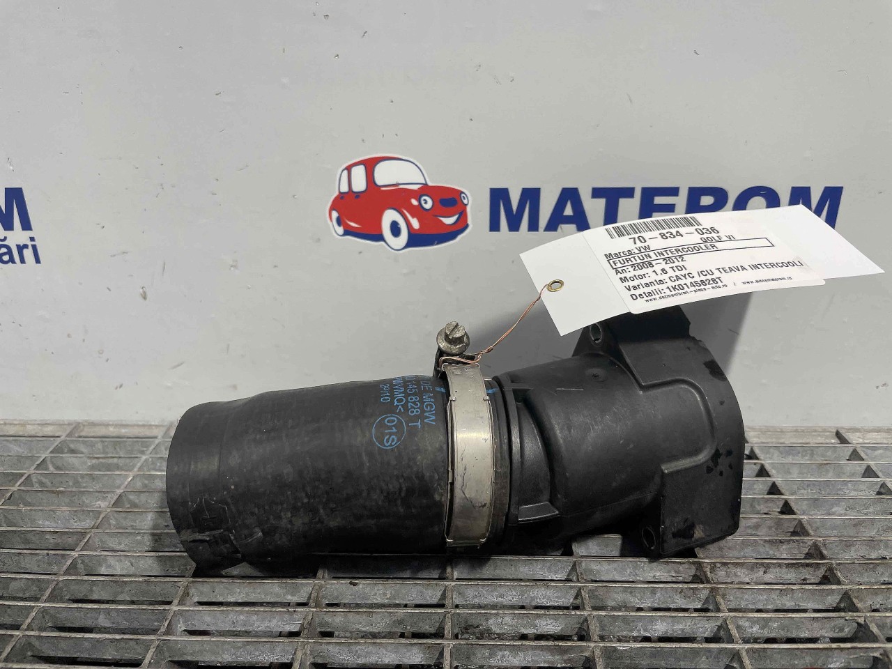 FURTUN INTERCOOLER VW GOLF VI GOLF VI 1.6 TDI - (2008 2012)