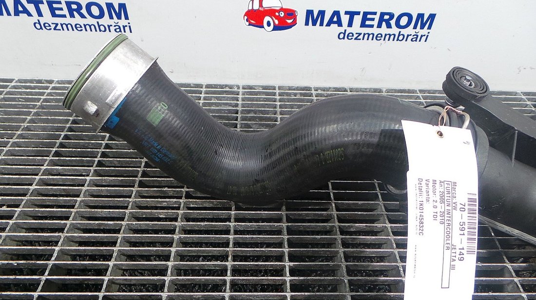 FURTUN INTERCOOLER VW JETTA III JETTA III 1.9 TDI - (2005 2010)