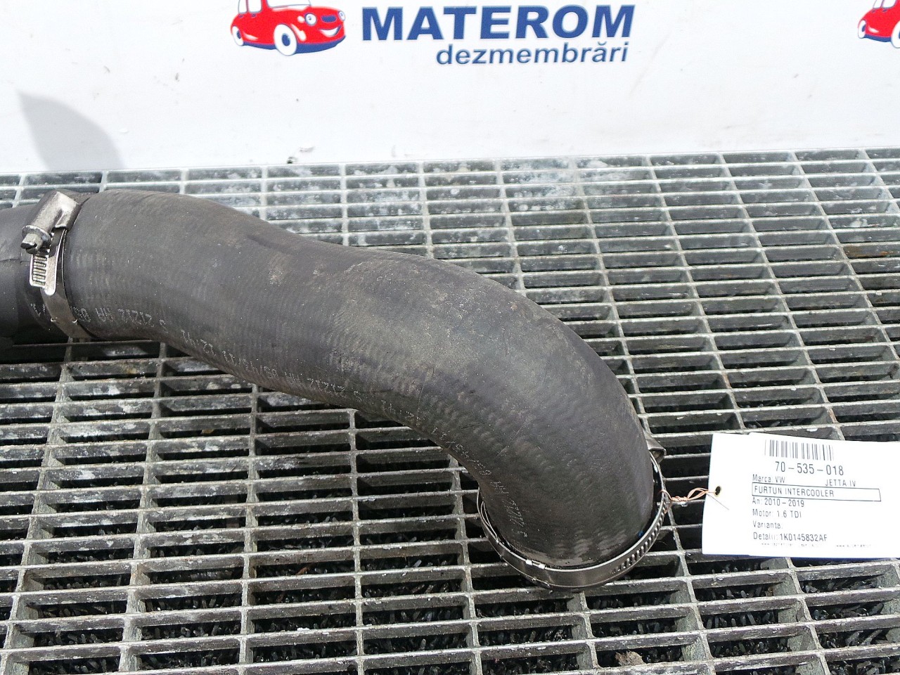 FURTUN INTERCOOLER VW JETTA IV JETTA IV 1.6 TDI - (2010 2019)