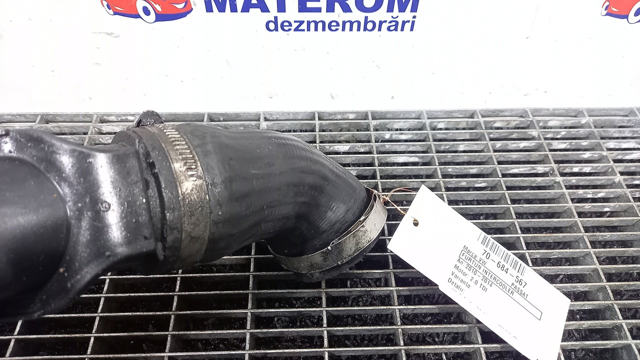 FURTUN INTERCOOLER VW PASSAT 2.0 TDI - (2010 2014)