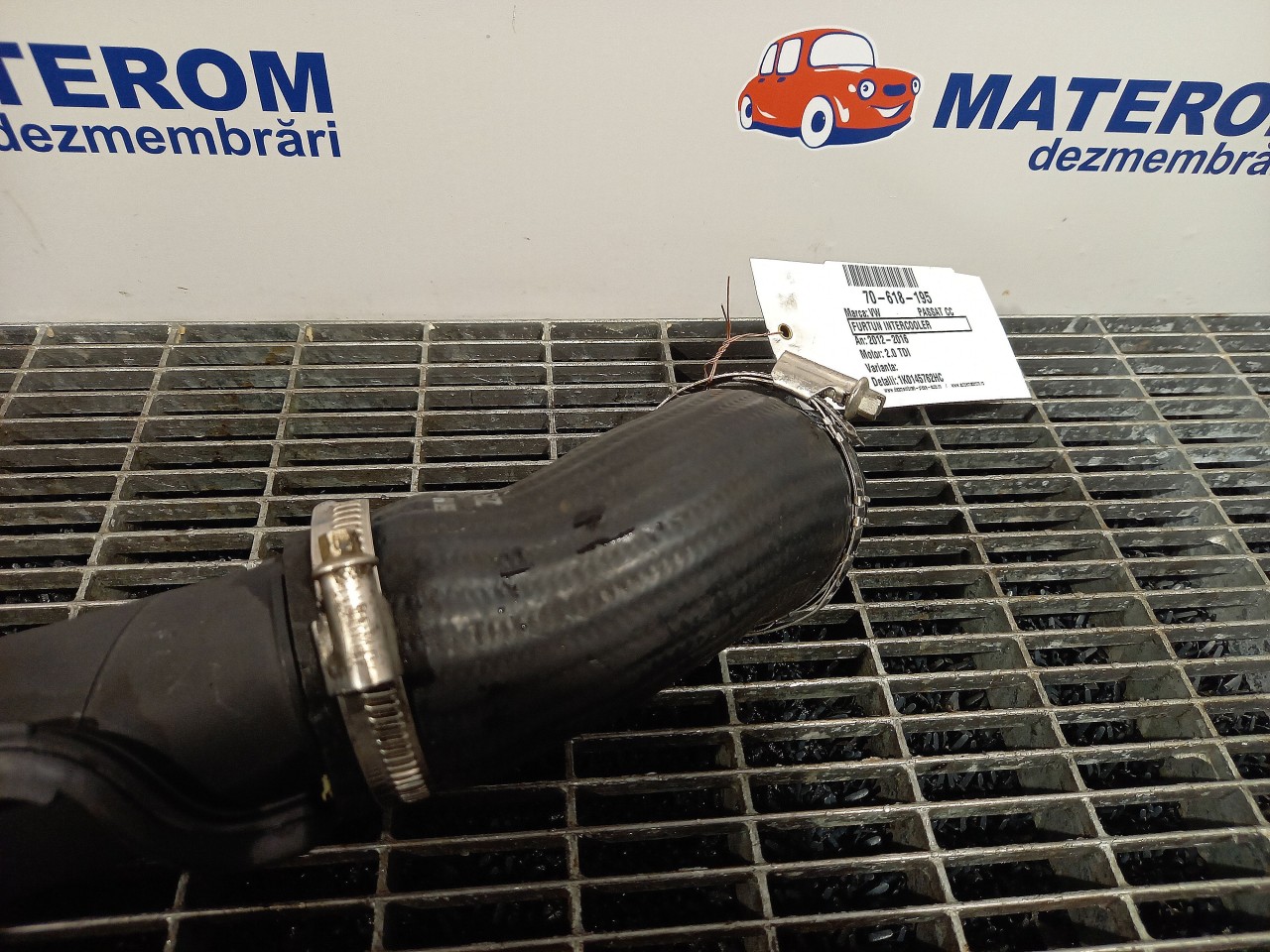 FURTUN INTERCOOLER VW PASSAT CC 2.0 TDI - (2012 2016)