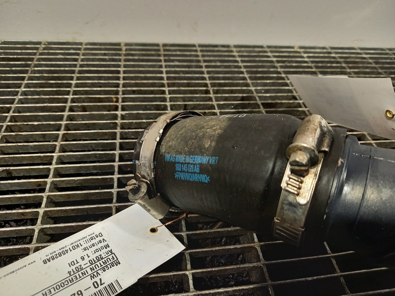 FURTUN INTERCOOLER VW PASSAT PASSAT 1.6 TDI - (2010 2014)