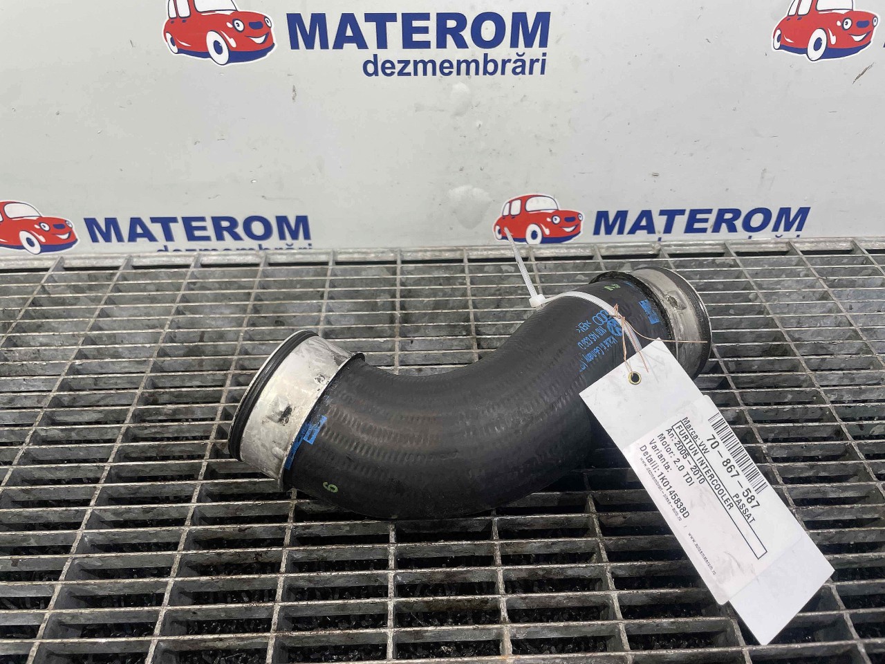 FURTUN INTERCOOLER VW PASSAT PASSAT 2.0 TDI - (2005 2010)