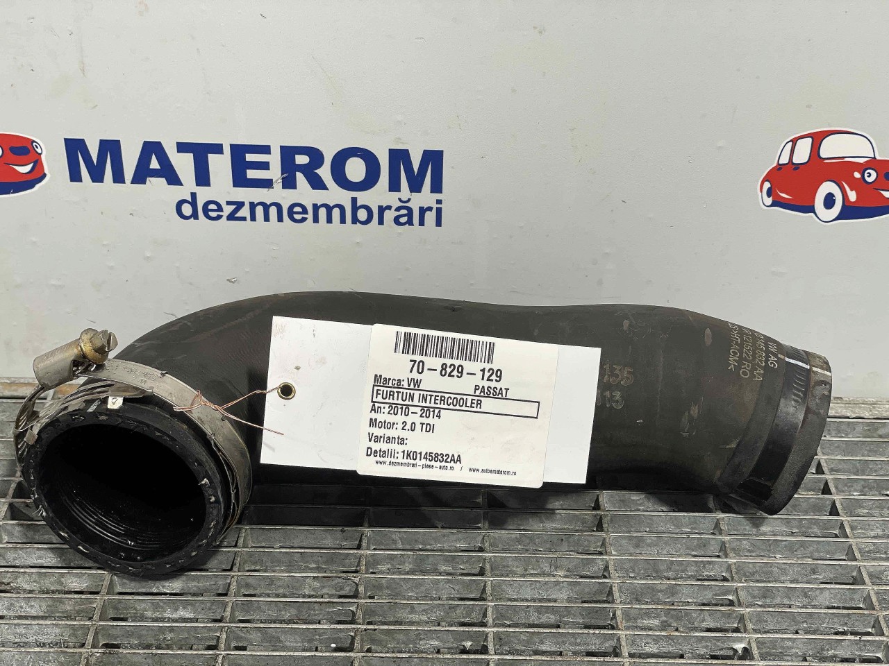 FURTUN INTERCOOLER VW PASSAT PASSAT 2.0 TDI - (2010 2014)