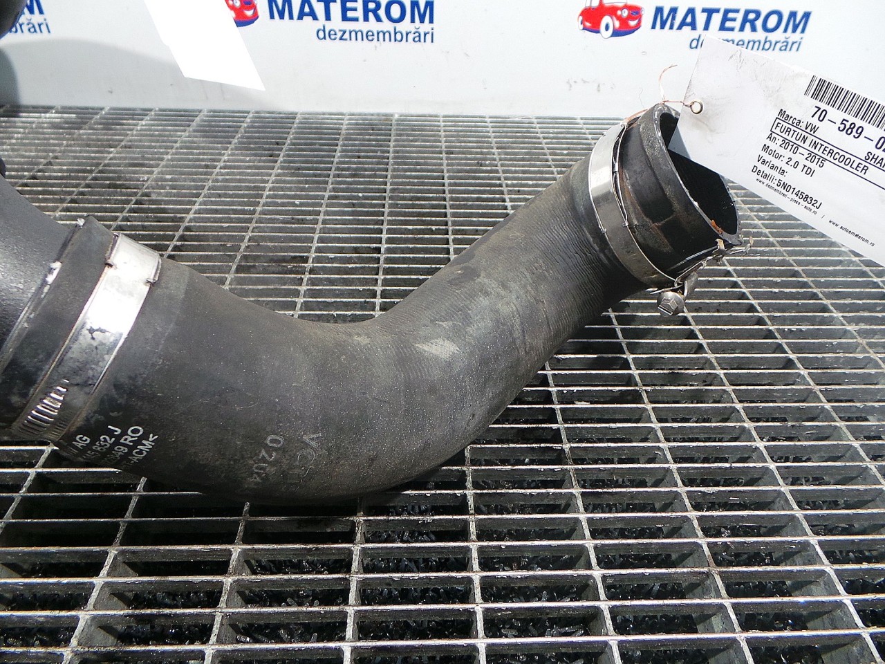 FURTUN INTERCOOLER VW SHARAN SHARAN 2.0 TDI - (2010 2015)