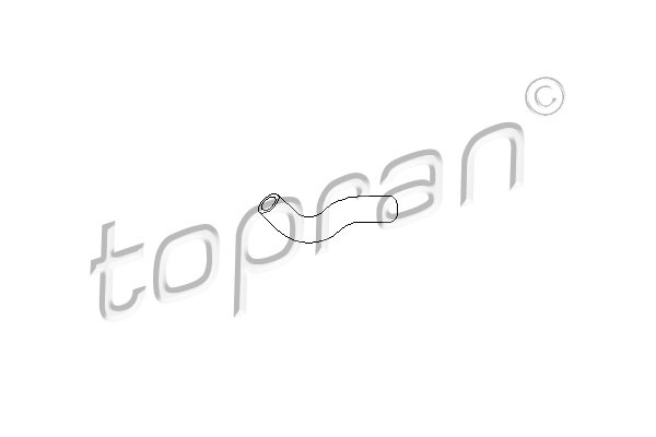 Furtun radiator (100841 HAN) AUDI,VW