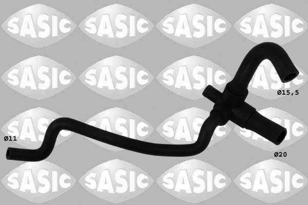 Furtun radiator (3404020 SAS) RENAULT