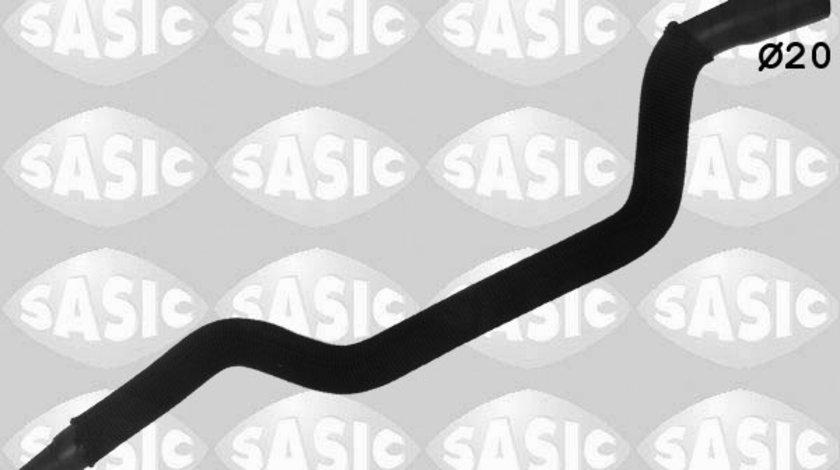 Furtun radiator admisie (3400089 SAS) PEUGEOT