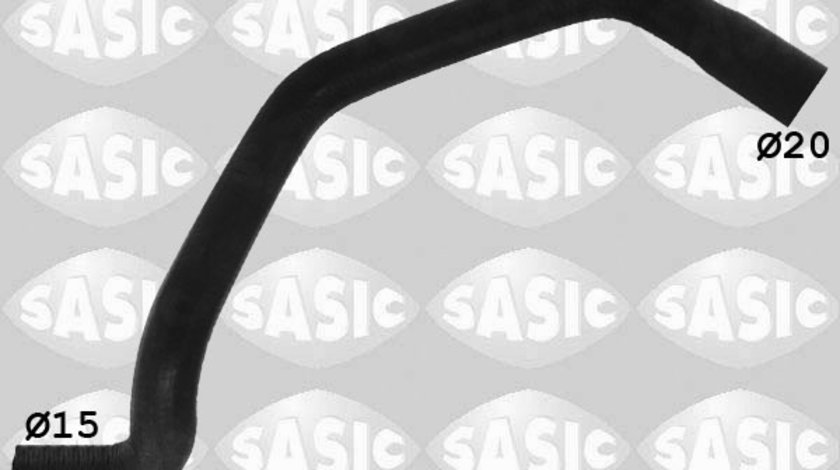 Furtun radiator admisie (3400102 SAS) PEUGEOT