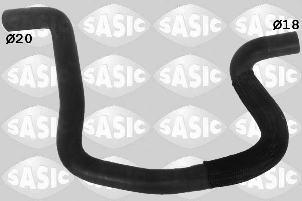 Furtun radiator admisie (3400132 SAS) PEUGEOT