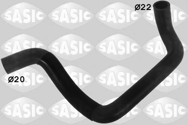Furtun radiator admisie (3400144 SAS) PEUGEOT
