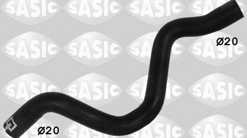 Furtun radiator admisie (3404037 SAS) RENAULT