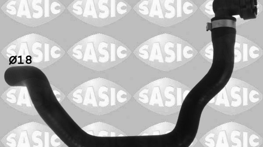 Furtun radiator admisie (3404141 SAS) RENAULT