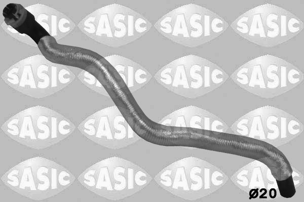 Furtun radiator admisie (3406221 SAS) OPEL