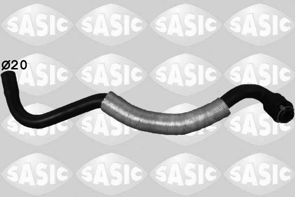 Furtun radiator admisie (3406291 SAS) OPEL