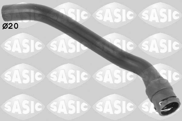 Furtun radiator admisie (3406349 SAS) OPEL