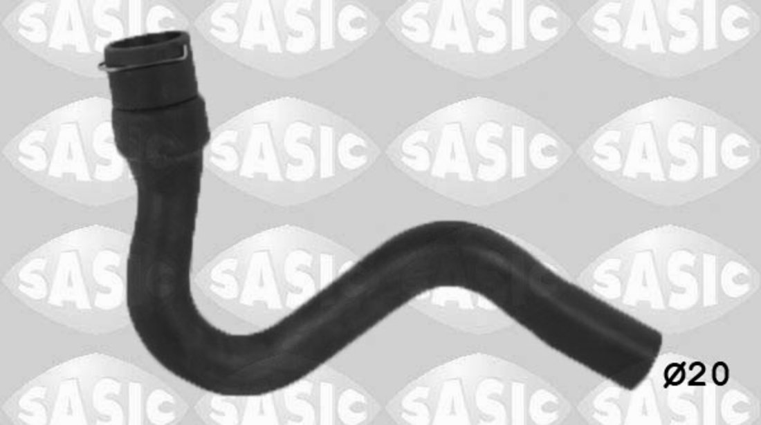 Furtun radiator admisie (3406378 SAS) OPEL