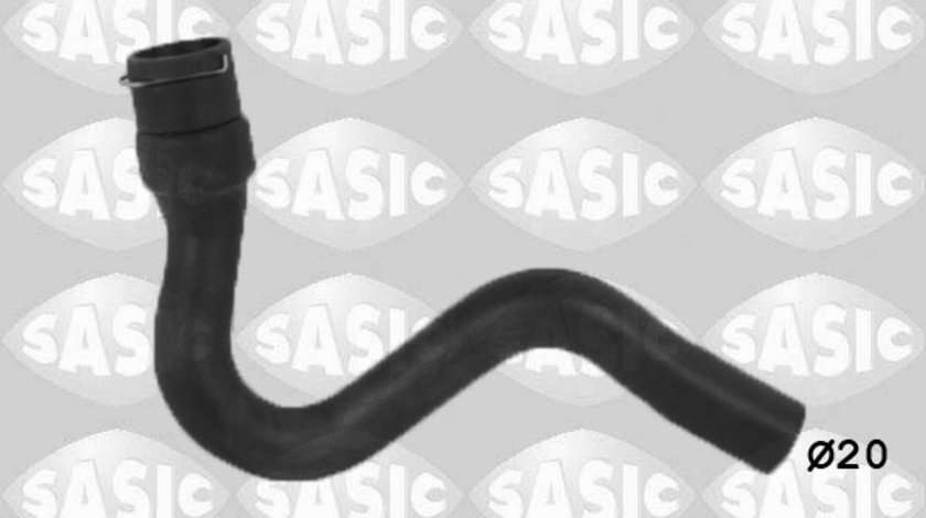 Furtun radiator admisie (3406378 SAS) OPEL