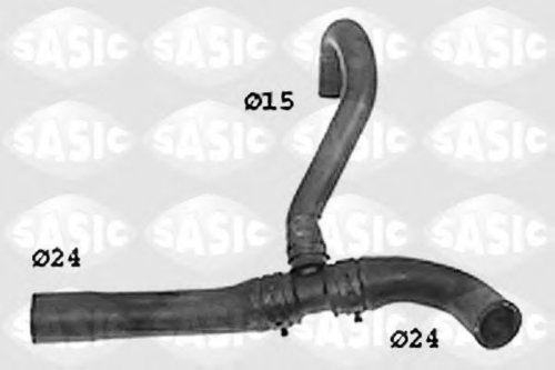 Furtun radiator AUDI A4 (8D2, B5) (1994 - 2001) SASIC SWH6782 piesa NOUA