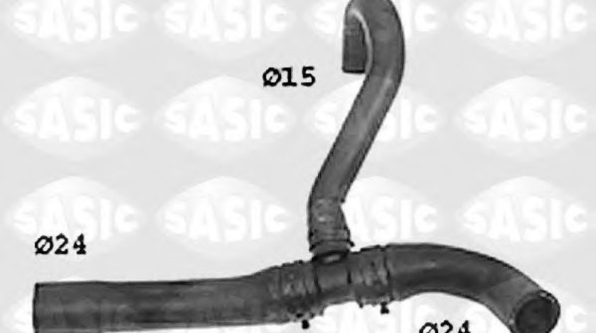 Furtun radiator AUDI A4 (8D2, B5) (1994 - 2001) SASIC SWH6782 piesa NOUA