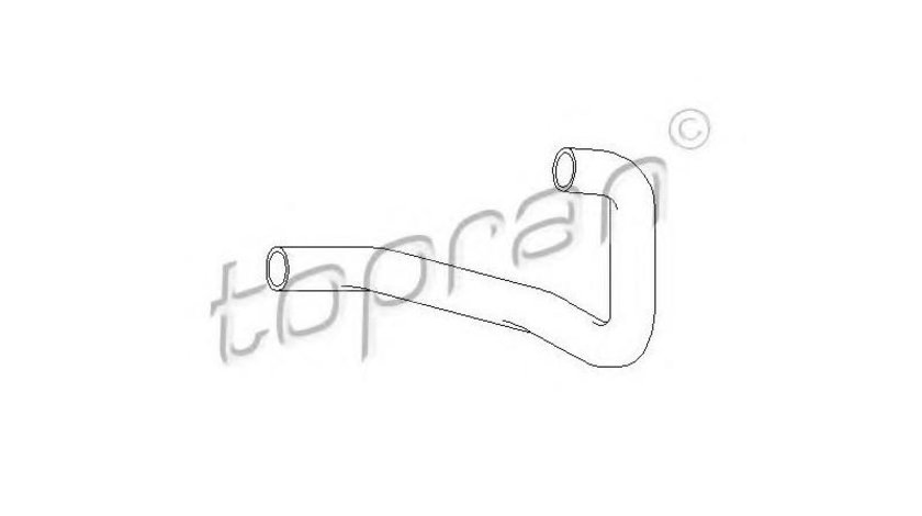 Furtun radiator Audi AUDI 80 (89, 89Q, 8A, B3) 1986-1991 #2 000663