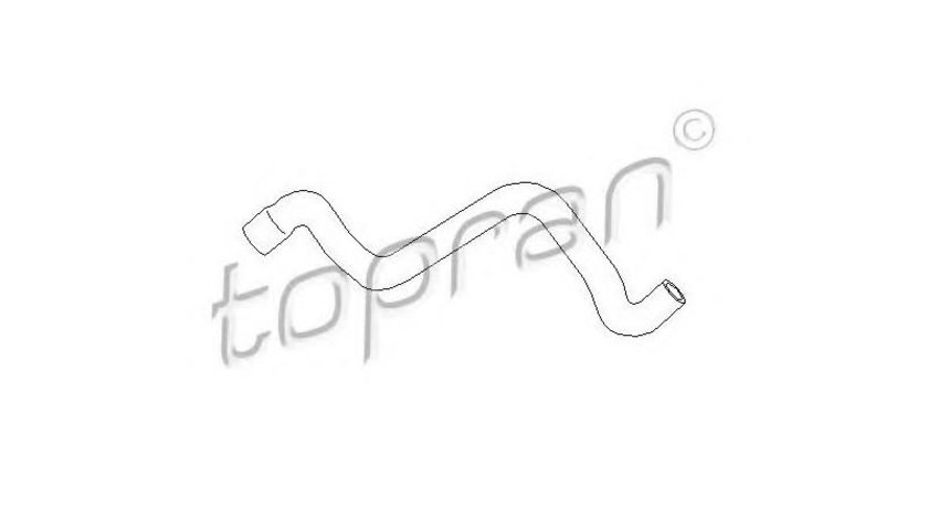 Furtun radiator Audi AUDI 80 (89, 89Q, 8A, B3) 1986-1991 #2 108311