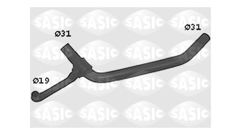 Furtun radiator Audi AUDI 80 Avant (8C, B4) 1991-1996 #2 3729