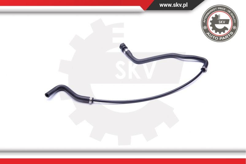 Furtun radiator ; BMW 5 E60 2.2 2.5 3.0 ; 17127519247