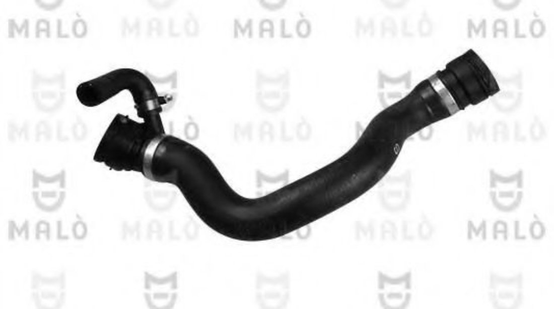 Furtun radiator BMW Seria 3 (E46) (1998 - 2005) MALO 270606A piesa NOUA