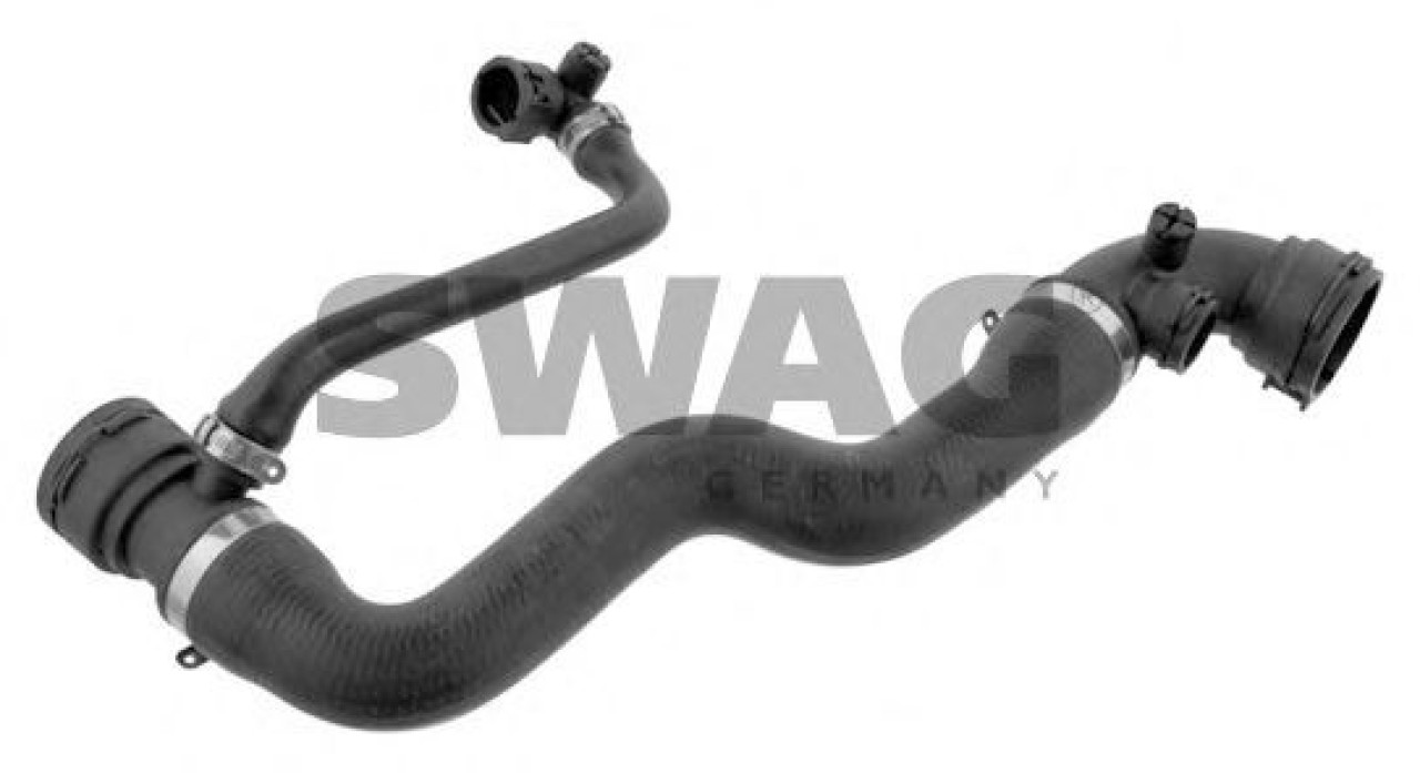 Furtun radiator BMW Seria 3 (E46) (1998 - 2005) SWAG 20 93 7461 piesa NOUA