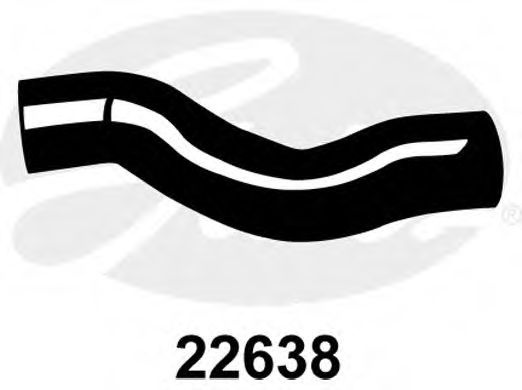 Furtun radiator BMW Seria 7 (E38) (1994 - 2001) GATES 22638 piesa NOUA