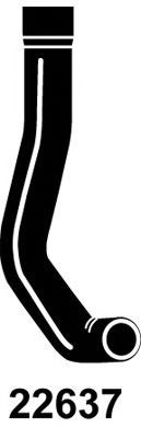 Furtun radiator BMW Seria 7 (E38) (1994 - 2001) GATES 22637 piesa NOUA