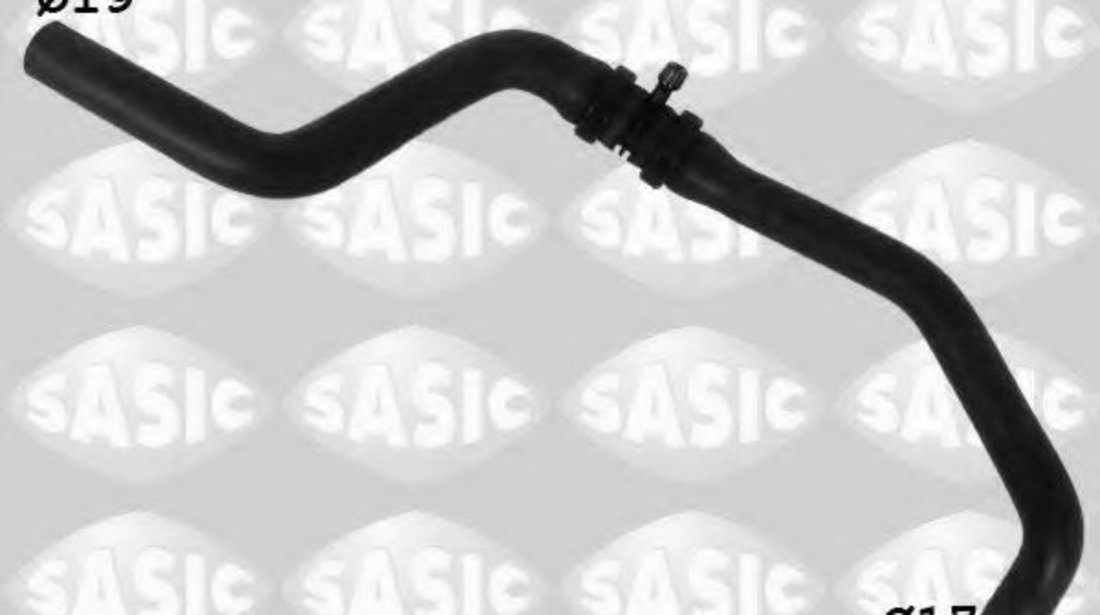 Furtun radiator DACIA LOGAN EXPRESS (FS) (2009 - 2016) SASIC 3404068 piesa NOUA