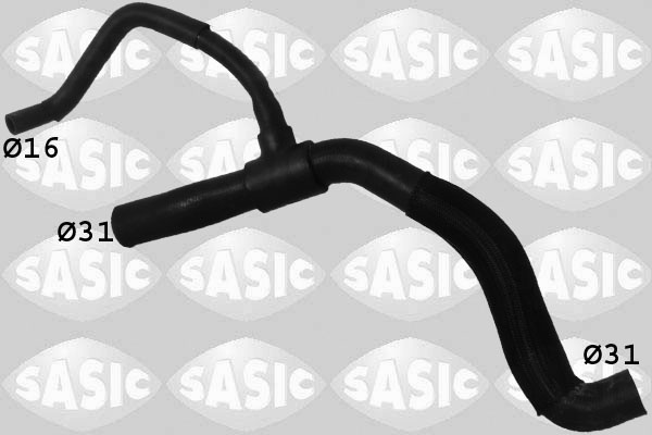 Furtun radiator deasupra (3404106 SAS) RENAULT